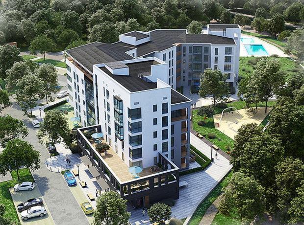 Жк «Сонячний Квартал» Appartement Solochyn Buitenkant foto